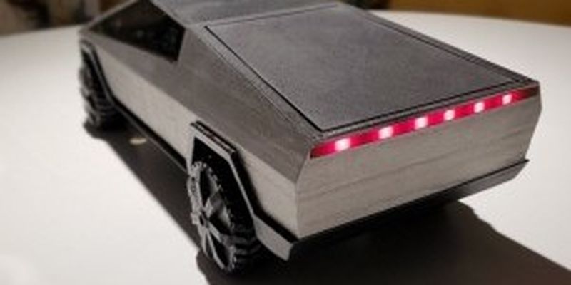 Теперь каждый может распечатать свой пикап Tesla на 3D-принтере
