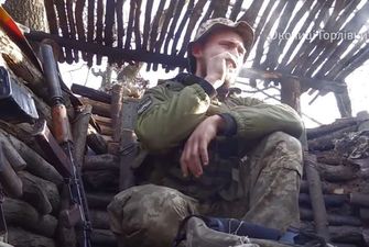 Зʼявилося відео вчорашнього обстрілу українських позицій на Донбасі