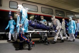 Во Франции из-за коронавируса впервые в Европе применяют санитарные поезда
