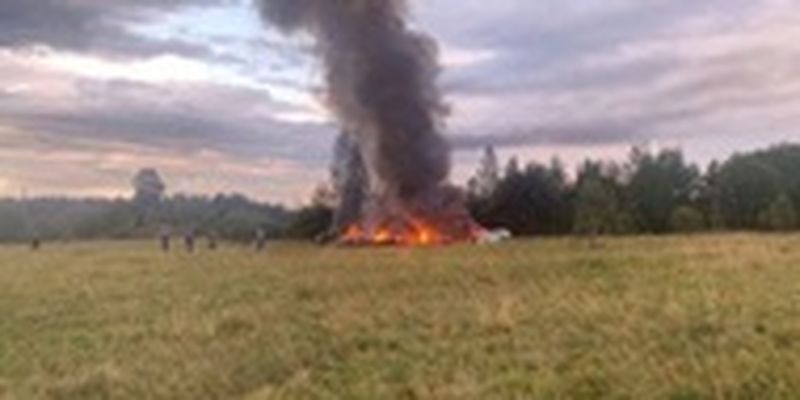 Зеленский отреагировал на аварию самолета Пригожина