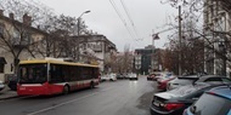 В Одессе остановился электротранспорт