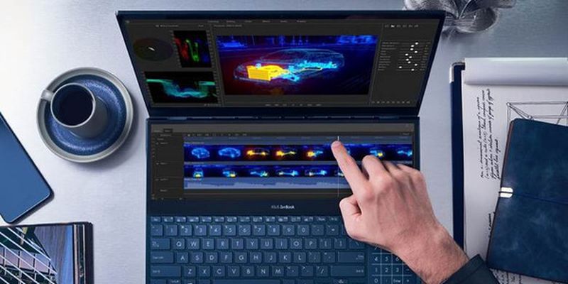 От 78 999 грн. Ноутбук ASUS ZenBook Pro Duo с двумя дисплеями начал продаваться в Украине