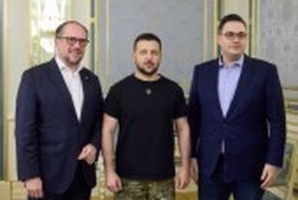 Зеленський зустрівся з міністрами закордонних справ Австрії та Чехії