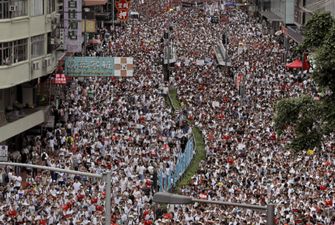 В Гонконге на демонстрацию вышли 1,7 миллиона человек — организаторы
