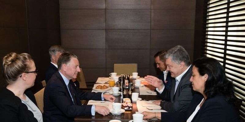 Встреча Порошенко с Волкером: разговоры о приглашении РФ в G7 преждевременные и ложные