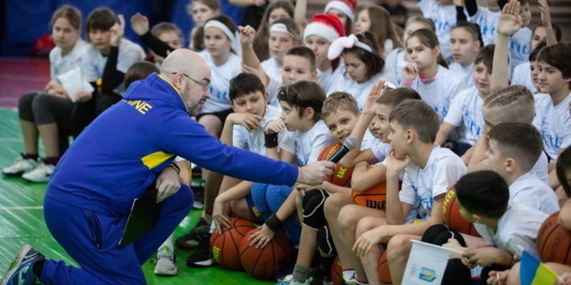 Баскетболисты одесского клуба БИПА поучаствовали в проекте НОК Украины