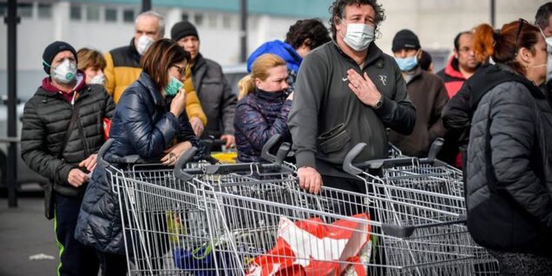 В Италии коронавирус вспыхнул с новой силой: счет на сотни