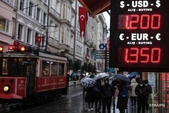 Турецкая лира продолжает рекордно падать