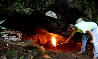 Выглядит безобидно: пещера, в которой не может выжить ни одно существо, пугает туристов