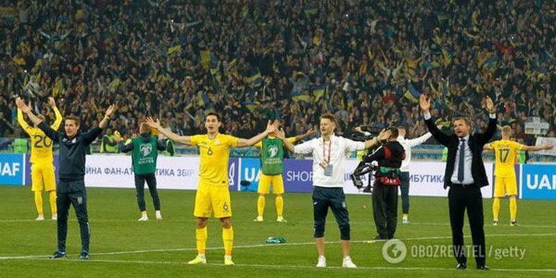 Определился первый соперник сборной Украины на Евро-2020