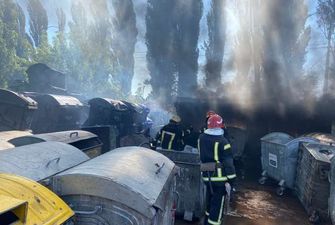Неподалік аеропорту «Київ» спалахнула серйозна пожежа