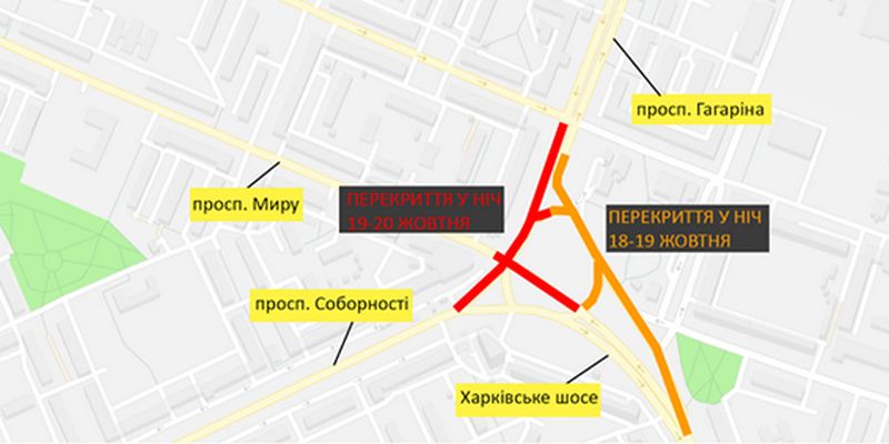 В Киеве две ночи будут перекрывать движение по Дарницкой площади