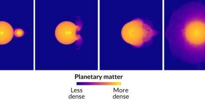 Астрономы объяснили загадку ядра Юпитера столкновением с крупной планетой