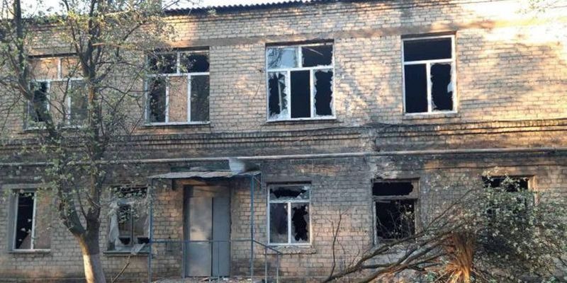 В Донецкой области обстреляли больницу для больных коронавирусом