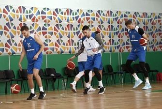 Баскетболисты сборной Украины потренировались перед стартом евроотбора
