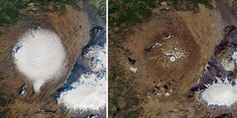 В Ісландії "поховали" льодовик, який зник через зміни клімату