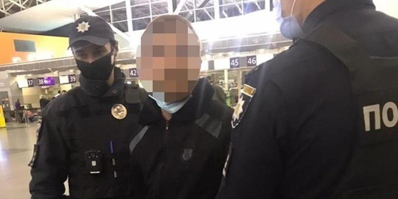 В аэропорту Борисполь задержан подозреваемый в убийстве иностранец