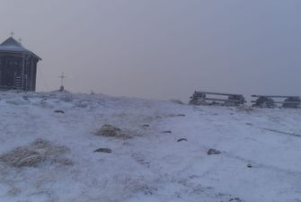 В Карпатах - снова снег и 5° мороза