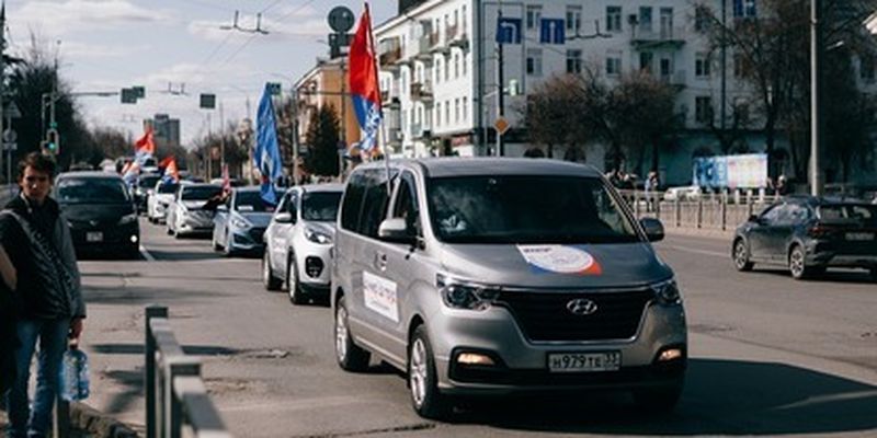 В Москве остановили автопробег "Z-патриотов": видео пробки