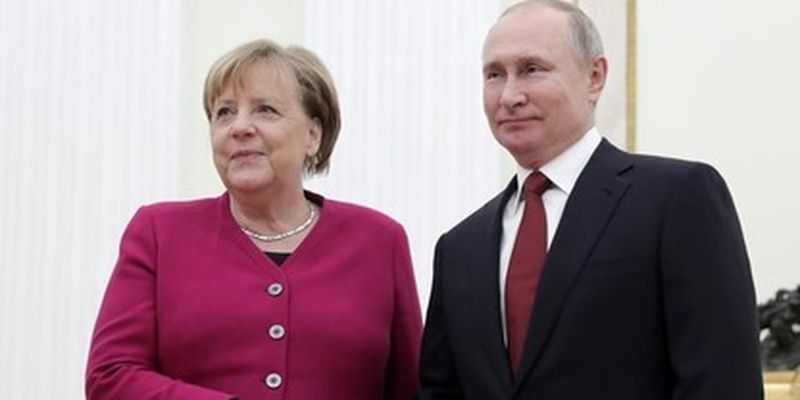 Меркель поговорила с Путиным о Nord Stream 2 и Украине: подробности разговора
