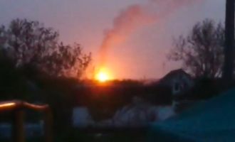 Поднялся 70-метровый огненный столб: в Харьковской области произошел взрыв на газопроводе