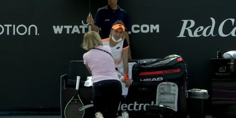 Цуренко не смогла доиграть стартовый поединок на турнире WTA в Гвадалахаре