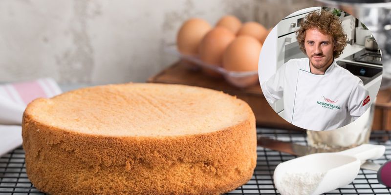 Рецепт идеального бисквита от Клопотенко: секрет из трех компонентов