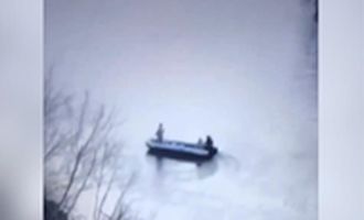 Лодка россиян подорвалась на своей же мине