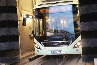 Водитель не нужен: Volvo показала автономный электрический автобус