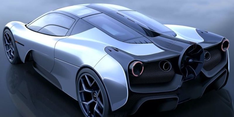 Создатель McLaren F1 показал новый суперкар с вентилятором