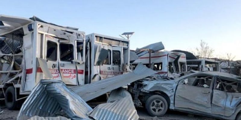 В Афганистане взорвался грузовик с бомбой, много погибших