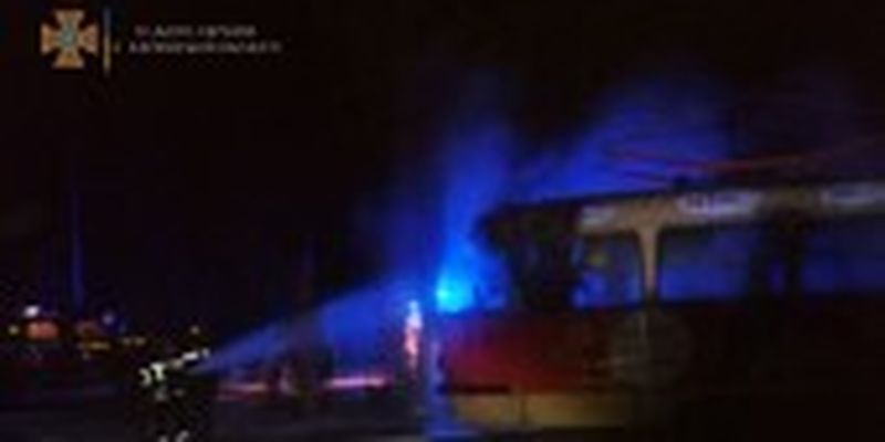 Спалахнула кабіна водія: у Харкові на ходу загорівся трамвай