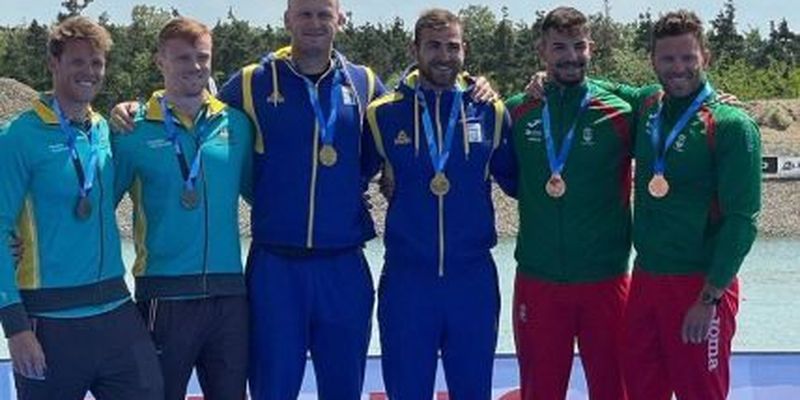 Українські байдарочники здобули "золото" на Кубку світу з веслування в Чехії