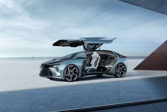 Два крыла и четыре электромотора: Lexus показал необычный концепт