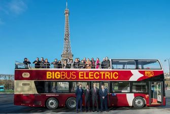 К Олимпиаде 2024 в Париже поставят двухэтажные электробусы Ankai