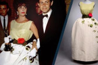 Пролежала у валізі більше 50 років: в Лондоні знайшли сукню Елізабет Тейлор для "Оскара"