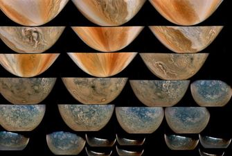 Вот это штормит. Космический аппарат "Юнона" сделал изображения супер-бурь на Юпитере