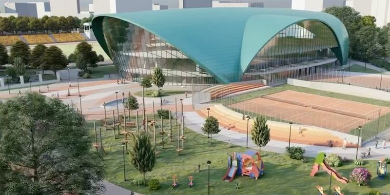 Як реконструюють стадіон «Старт»: басейн, льодова арена та зона для старших людей