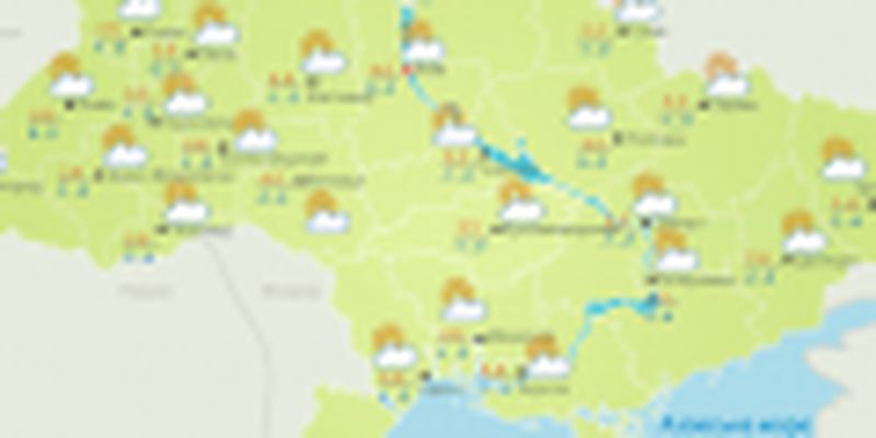 Погода на 13 января: в Украине тепло, местами заморозки