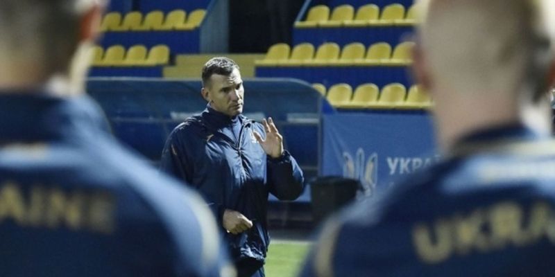Андрей Шевченко назвал стартовый состав сборной Украины на матч с футболистами Бахрейна