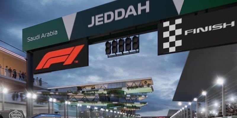 Формула-1 представила схему городской трассы в Джидде
