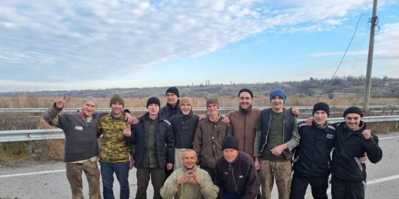 Удалось освободить из плена еще украинских 107 воинов