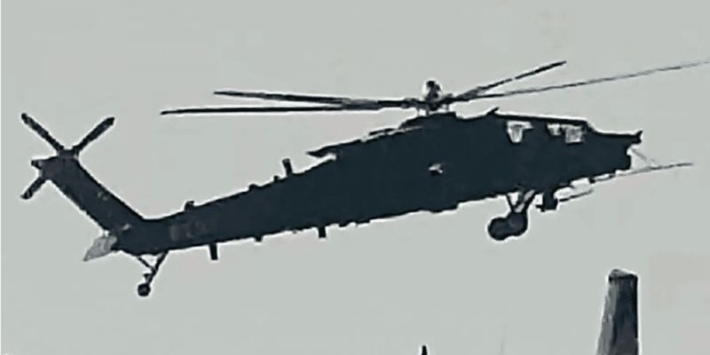 "Скопіювали" Apache: з'явилися перші фото нового китайського важкого ударного гелікоптера