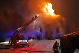 В РФ горит церковь, в которой благословляли россиян на войну в Украине