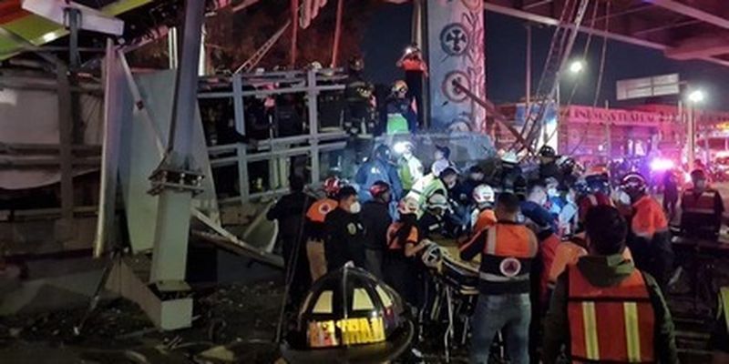 ​Число жертв обрушения моста в Мексике резко возросло: фото и новые детали трагедии