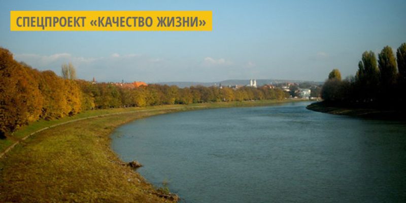 В Ужгороде планируют установить регулирующее гидросооружение на реке Уж