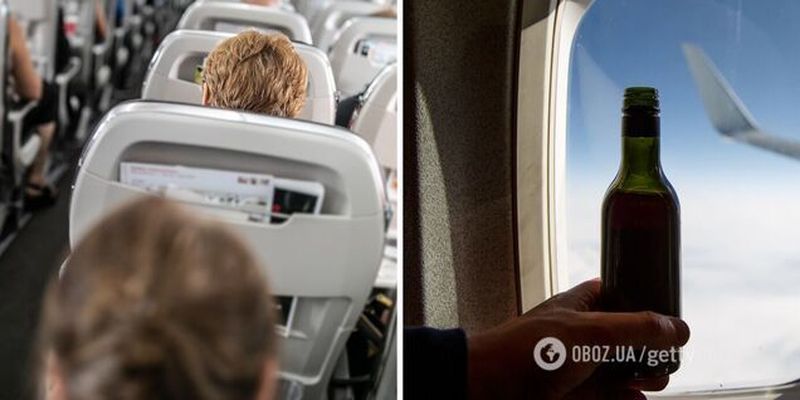 Пьяный россиянин устроил дебош на борту самолета из Килиманджаро: раздавал "лещей" пассажирам и даже избил женщину. Видео