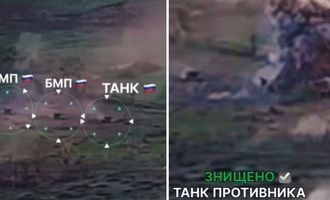 Враг шел в атаку, но был вынужден убегать: украинские воины показали танковый поединок на фронте
