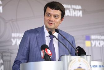 Разумков говорит, что 29 августа Рада не успеет проголосовать за новый Кабмин