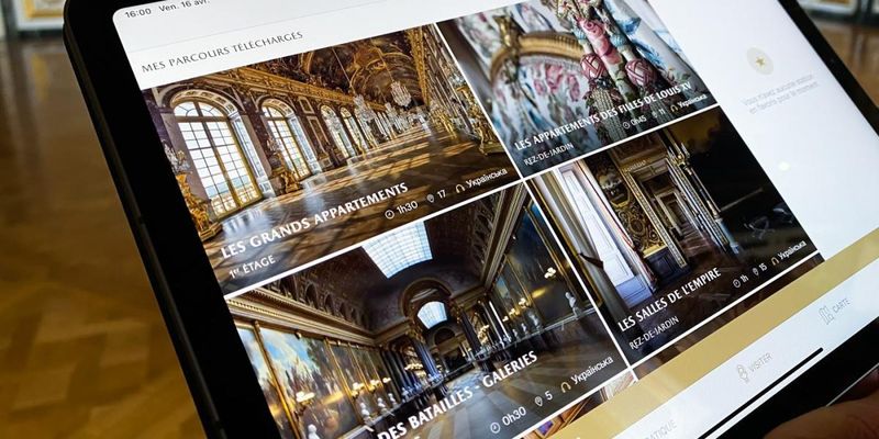 В Версальском дворце заработал украиноязычный аудиогид